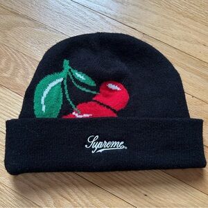 Supreme Cherries Beanie Black Rare